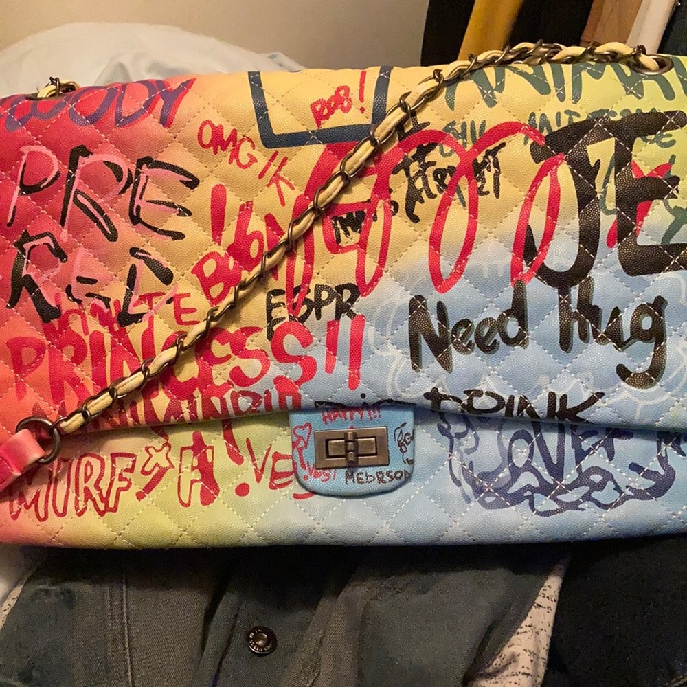 Graphic design purse